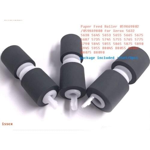 Paper Feed Roller 059K69802/019K09420 for Xerox B8075 B8090 5875 5890 5945 5955 5655 5665 5675 5632 5638 5645 5653 5845 B8065