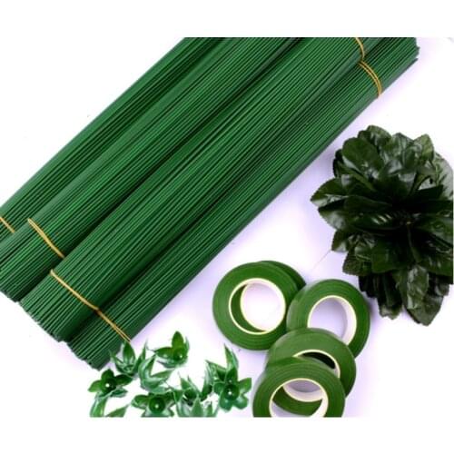DIY Flower Decor Leaves Flower Pole Adhesive Green Tape Floral Stem Florist Handmade Accessories Supplies Artificial Flowers