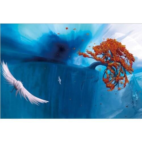 Sycamore tree The wooden puzzle 1000 pieces ersion jigsaw puzzle white card adult childrens educational toys