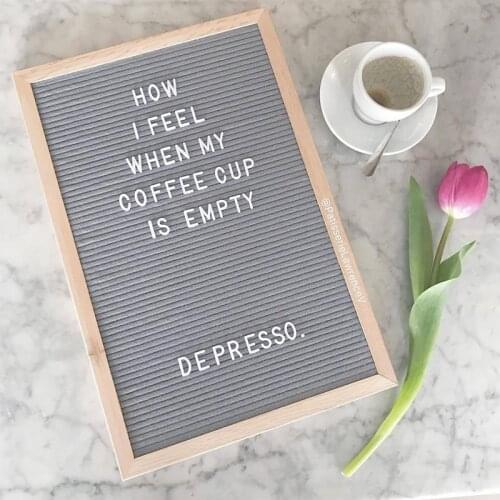 30X40CM Large Rustic Felt Letter Board Wood Vintage Frame Changeable Message Memo Board Living Room Home Decor