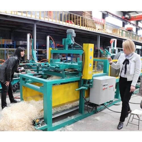 Gasoline electric Band Saw Wood Wool Mill In stock Fast delivery