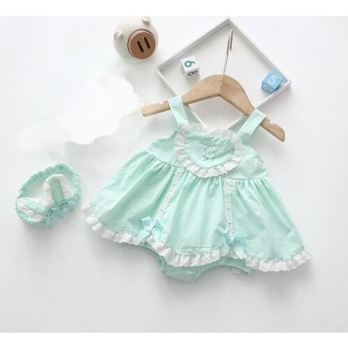 New Todder Bodysuits 100% Cotton Summer Baby Girls Bodysuit Kids Jumpsuit Clothes Girl Outfit 0-2Y