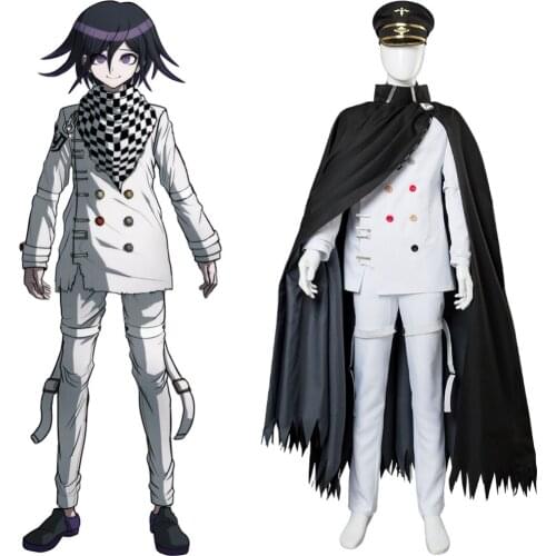Danganronpa V3 Killing Harmony Ouma kokichi Cosplay Costume Outfit Full Set Halloween Carnival Cosplay Costume