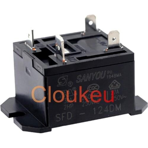 Relay SFD-112DM 124DM 12V 24V 30A 4pin HF37F