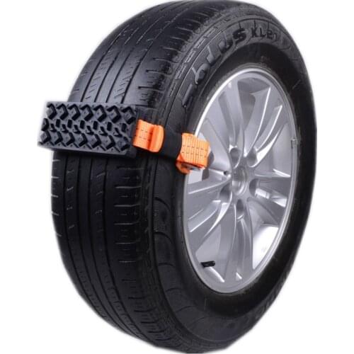 Rubber Snow Chain, Skid Block, Escape Belt, Snow Chain, Car Snow Chain, Anti-slip Chain, Jack-free Quick Installation