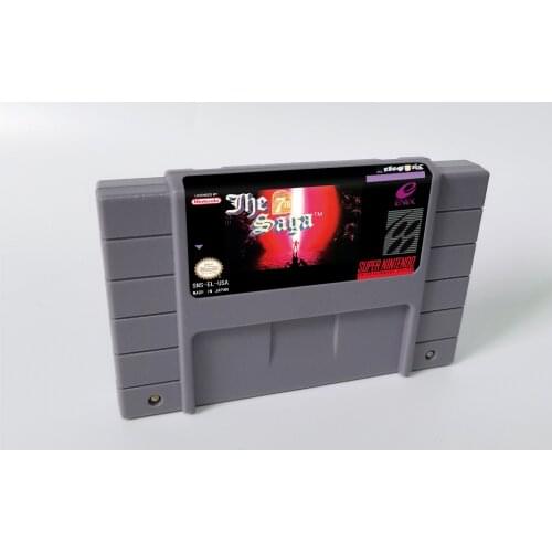 The 7th Saga - RPG Game Card US Version English Language Battery Save