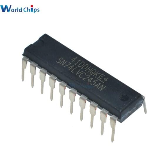 10 PCS/Lot SN74LVC245AN Octal Bus Transceiver With 3-State Outputs Logic IC Chips Integrated Circuits