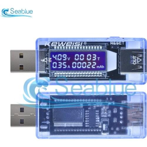 DC 3.5V-7V USB Voltage Current Capacity Tester Current Voltage Doctor Charger Capacity Test Meter Mobile Power Detector Battery