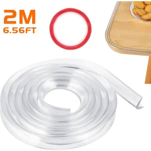 Baby Anticollision Edge Corners Guards Cover Silicone Table Edge Strip Safety Protector Table Corner Protection From Children