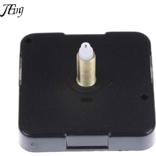 1PCS Black DIY Repair Tool Part 15mm Long Thread Quiet Mute Quartz Clock Movement Mechanism