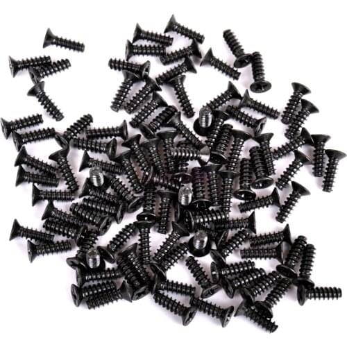 100pcs HSP 02053 Stainless Steel Bend Body Clip R Clip For 1/8 1/10 1/16 RC Car 94122 94123 94166 94155 94177 9418