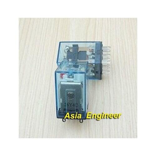 2pcs 12V DC Coil Power Relay MY4NJ HH54P-L