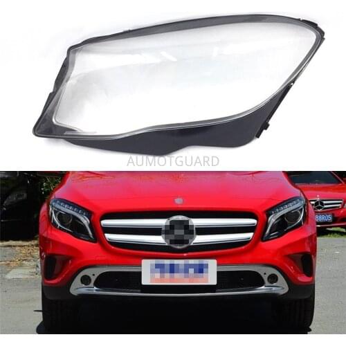 Car Headlight Lens For Mercedes-Benz GLA200 GLA220 GLA260 2015 2016 2017 2018 Car Headlight Headlamp Lens Auto Shell Cover