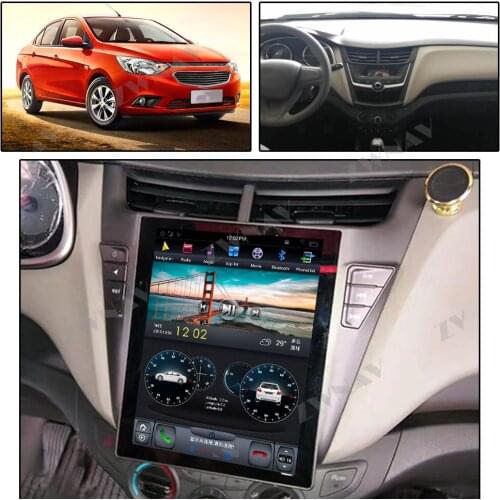 For Chevrolet sonic sail 2015- 2019 10.4''Tesla Android 9.0 PX6 4+64GB voice control Built-in CARPLAY Car Radio GPS Navigation