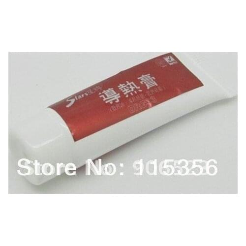 Free shipping 5pcs/lot DRG33 20g CPU White Silicone Thermal Compound Glue