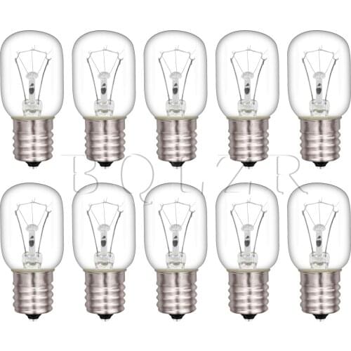 BQLZR 10x Transparent 8206232A Light Bulb Microwave Oven Accessories 40W 125V