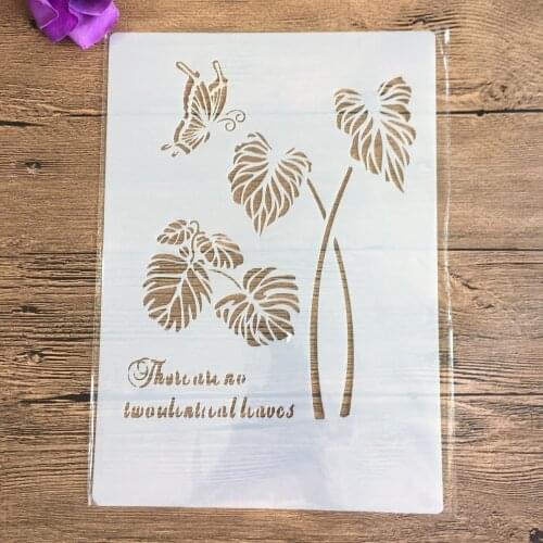 Mandala Floral Border A4 Decorative Stencils 29cm DIY Wall Painting Scrapbook Coloring Embossing Albumfor painting and decor