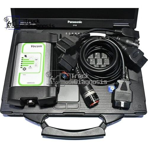 CF52 laptop for Volvo Vocom 88890300 for VOLVO/RENAULT/UD/MACK truck excavators diagnostic scanner Tool