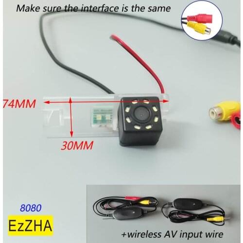 EzZHA HD 4led For Buick Excelle CRUZE Boulevard Chevrolet Sail Sail3 Car rear view camera Auto reverse backup Night Vision