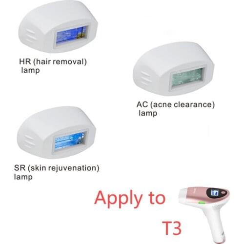 MLAY T3 Quartz Lamps Depilator Accessories with 500000 Shots hair removal acne clearance skin rejuvennation Lamp