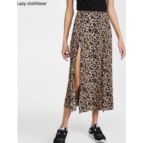 Lazy slothbear High Waist Skirts For Women