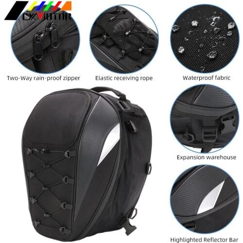 Multi-functional Rider Backpack Motorcycle Tail Bag And Mounting Accessories For HARLEY BMW DUCATI YAMAHA HONDA KAWASAKI