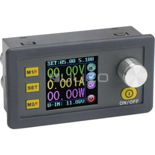 250W CNC Power Supply Module DC 6~55V to 0~50V 5A Digital Controller Adjustable Voltage Regulator/Adapter + Digital Meter