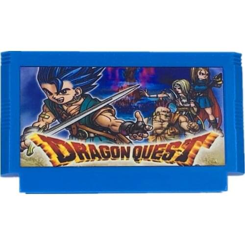 THE DRAGON WARRIOR REMIX 9 in 1 Game Cartridge for 8 BIT game cartridge 60pins game cartridge