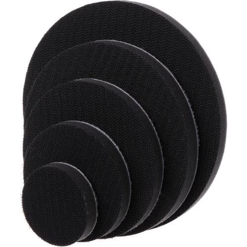 Soft Sponge Interface Pad for Sanding Pads Hook and Loop Sanding Discs for Uneven Surface Polishing Power Tools Accessories