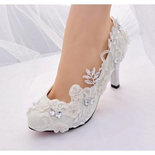 Свадебные туфли для невесты OEING China At AliExpress