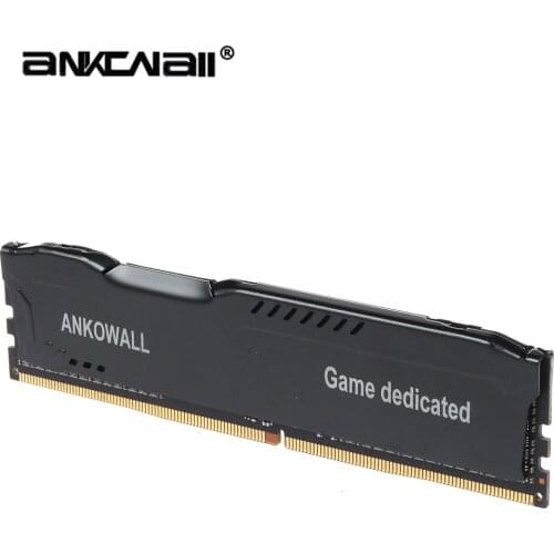 ANKOWALL ddr4 ram4GB 8GB 16GB 2133 2400 2666 MHZ DIMM Desktop Memory Support ddr4 motherboard AMD and Intel platforms