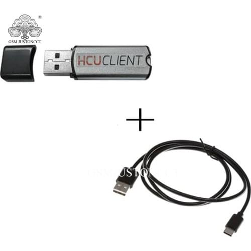 Original HCU Dongle + DC Phoenix Phone + USB Type C cable converter for Huawei DCunlocker upgrade