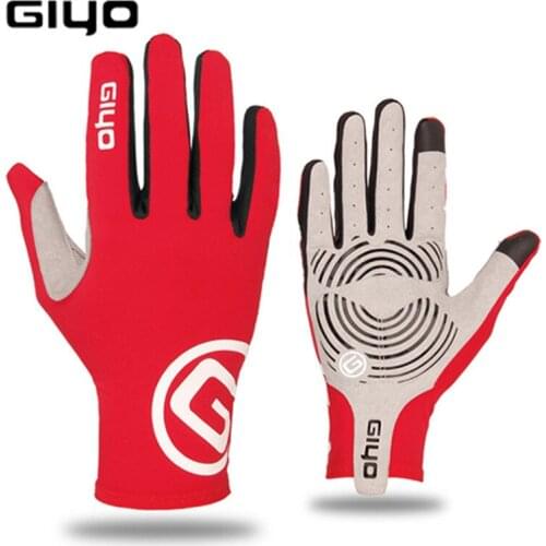 Pro Autumn and Winter Screen Touch Road Bike Gloves Full Finger Cycling Bicycle Glove unisex Sports windproof glove for climbing