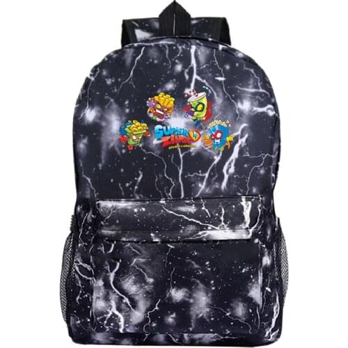 Super Zings Backpack School Bags for Teenage Girls boys daily Back Pack Kids Mochila back to School Backpacks gifts