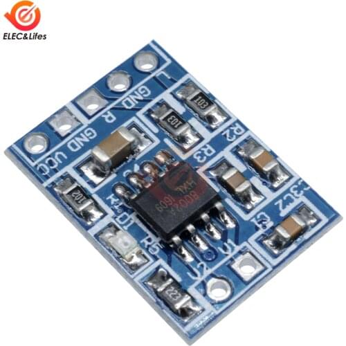 Super Mini HXJ8002 Audio Power Amplifier Board Mono Channel Voice Low Noise Amplifiers Module 2.0-5.5V Replace PAM8403
