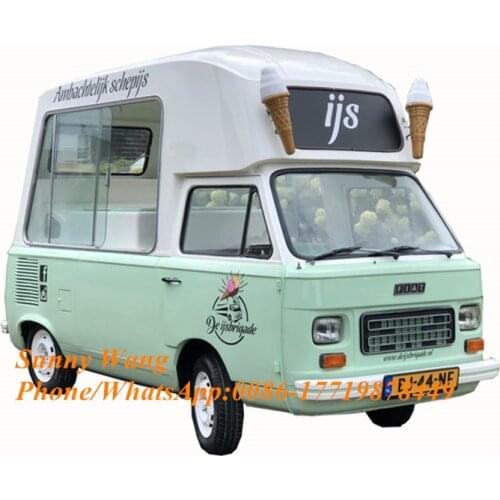 Street 4.3m Mobile Food Warmer Cart/Crepe Food Truck/Concession Mobile Food Trailer For Sale