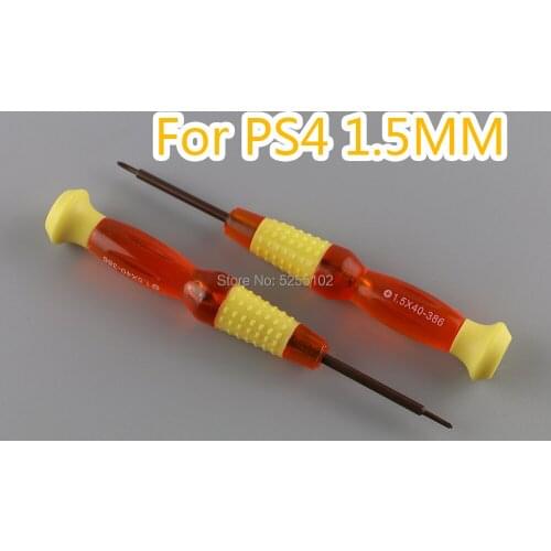 5pcs Phillips Cross screwdriver Tool Cross 1.5*40mm for PSP1000 2000 3000 PSV1000 2000 NDSIXL LL 3DS XL LL NEW 3DS XL LL for PS4