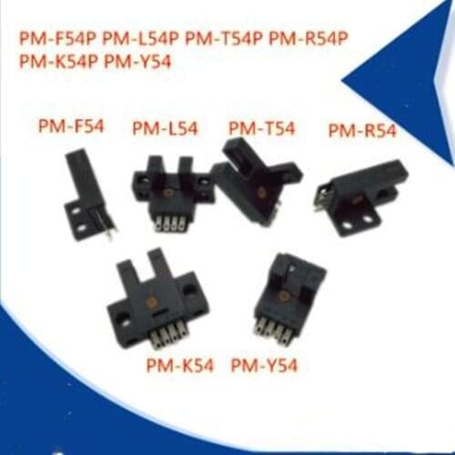 5PCS PM-F54P PM-R54P PM-Y54P PM-L54P PM-K54P PM-T54P slot type photoelectric sensor