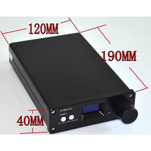 A326 high-power HIFI enthusiast grade pure digital power amplifier with remote optical fiber coaxial USB input