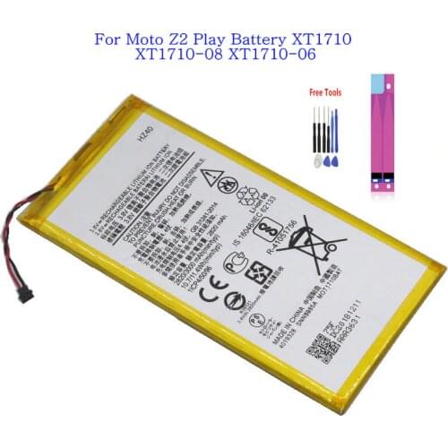1x Replacement Battery 3000mAh HZ40 For Motorola Moto Z2 play Z2 play Dual SIM XT1710-06 XT1710-08 XT1710-09 XT1710-11 + Tools