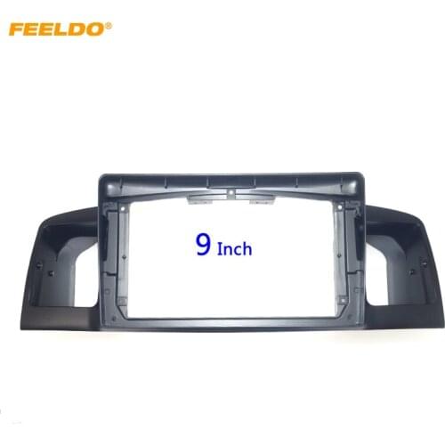 FEELDO Car Audio 9 Inch Big Screen Fascia Frame Adapter For BYD F3 2Din Dash Fitting Panel Frame Kit #HQ6578