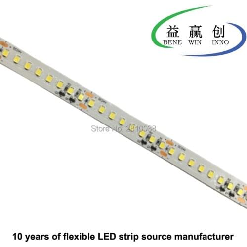 100M/Lot high light efficiency constant current 160leds/M flexible led strip 2835 DC24V led light strip 12mm wide 21W/M led tape