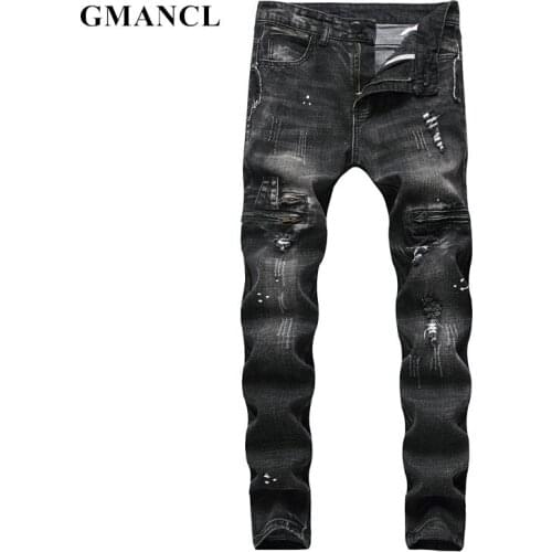GMANCL Straight Jeans For Men