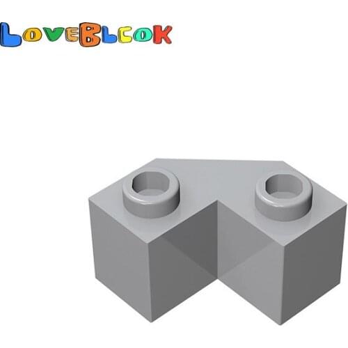 Brick 2x2 Facet Building Blocks Assembles MOC Technical Parts DIY Toys Creative For Kids Compatible 87620 10pcs/Lot