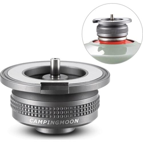 Camping Equipment Magnet Split Type Cartridge Tank Adaptor Converter Connector Adapter for Camping Cooking Picnic 캠핑 Gas Stove