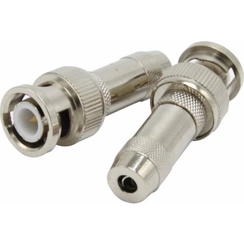 10PCS Q9/BNC connector Q9-2-1 2M Crimp coaxial connector for SYV75-2-1 coaxial cable