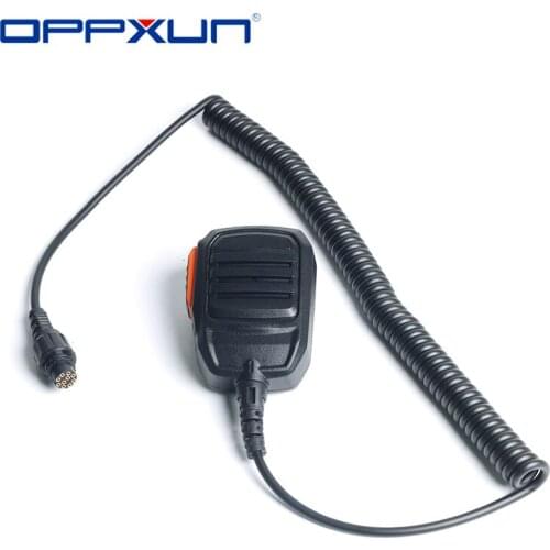 OPPXUN 10 PIN Speaker Microphone PTT For Hytera HYT MD780 RD980 MT680 Two Way Radio Walkie Talkie