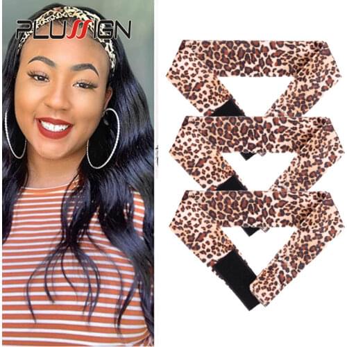 Plussign Wholesale Headband Wig Making Base Wig Strap Velcro Headband Wig Grip Band Hair Holder Band 6-12Pcs/Lot Sport Head Band