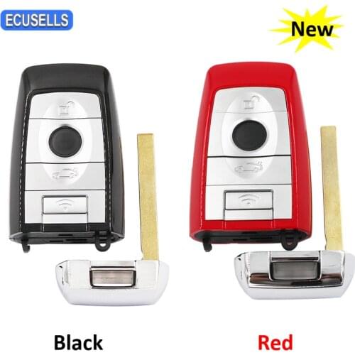 New Replacement Remote Car Key Shell Case Housing Cover for Rolls-Royce Phantom Style for B-MW F 3 5 7 Series with Uncut Blade