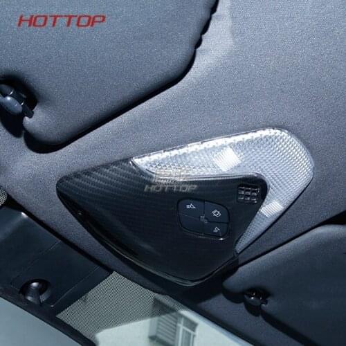 Car Styling Roof Glasses Box Reading Light Decorative Trim Cover Interior Mouldings for Toyota C-HR CHR 2016 2017 2018 Accessory